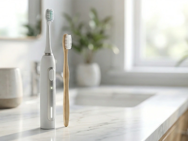 مسواک برقی یا دستی
